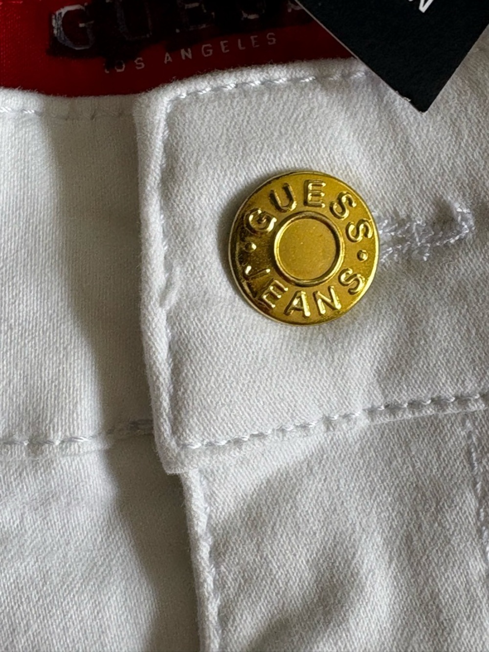 Guess White Skinny Jeans - Picture 3 of 7